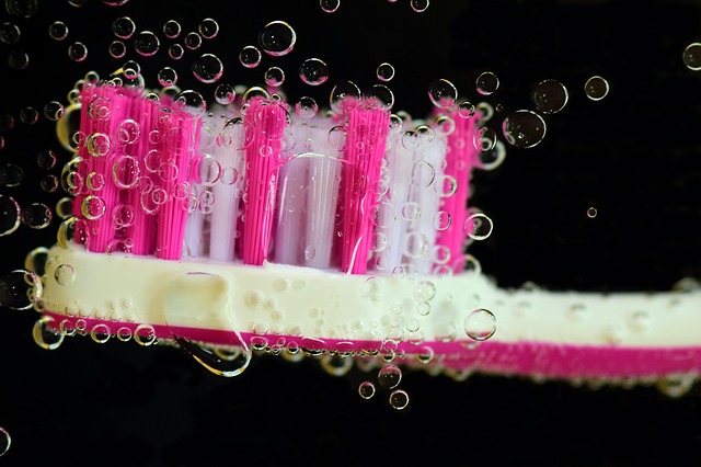 pink brush
